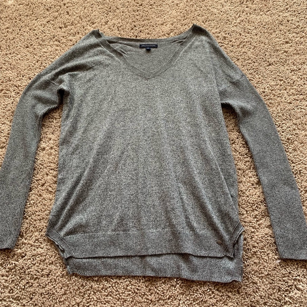 Gray American eagle sweater